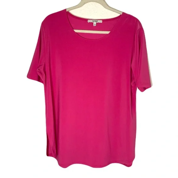 Sympli Womens 12/14 Pink Short Sleeve Top & Matching Stretch Knit Pull-On Pants